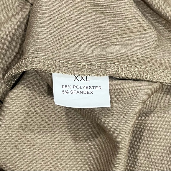 Sequin Heart Long Sleeve Top with Matching Joggers - Taupe - Picture 11 of 13